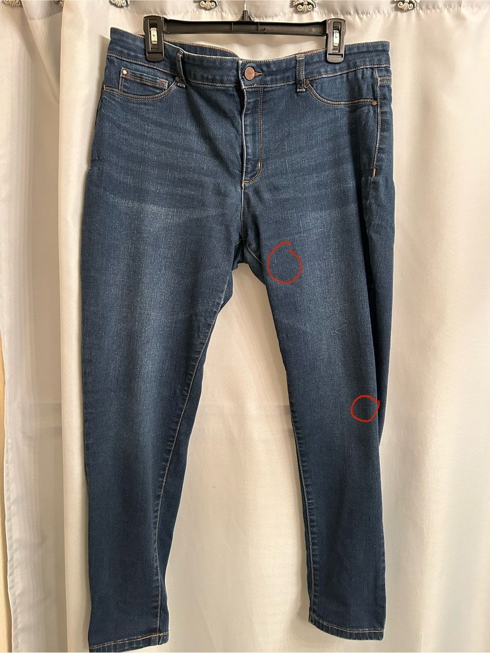 Jones New York Women’s Dark Essex Skinny Jeans